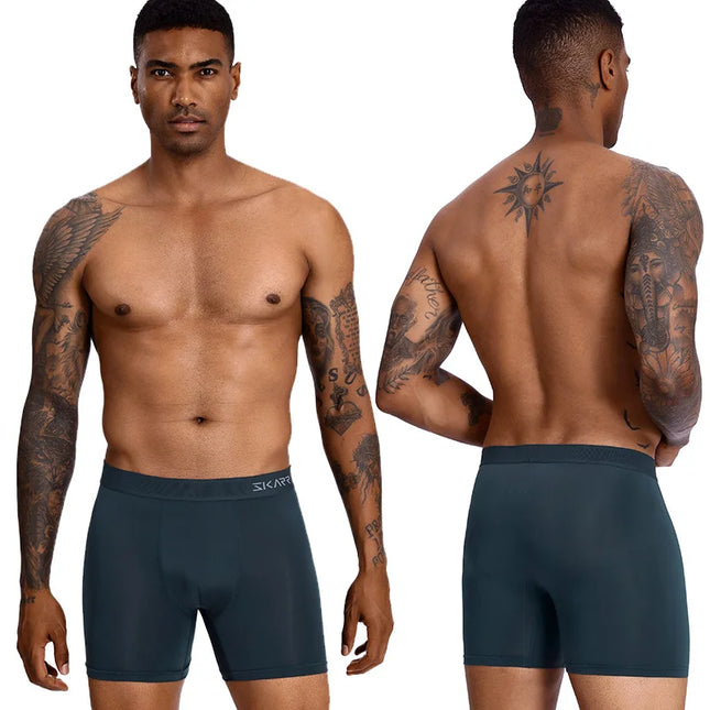 6-Pack Men's Boxer Briefs - Comfortable Trunks Shorts Underwear for Men