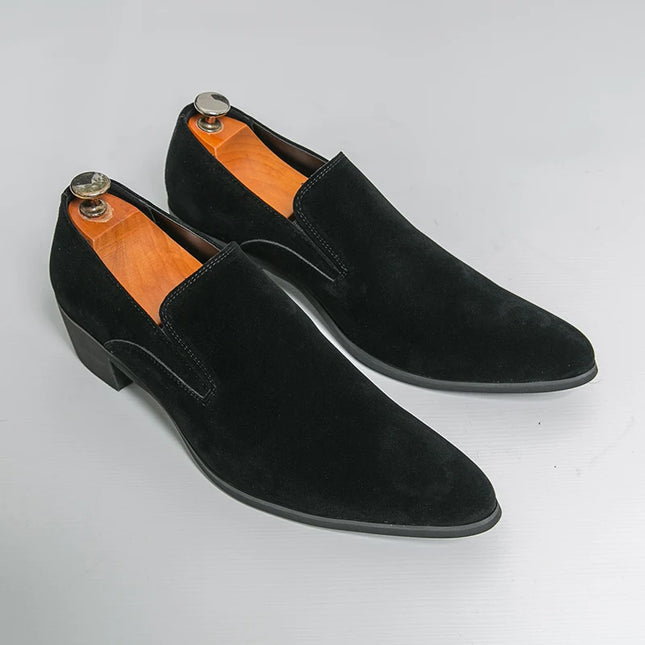 Men's Thick-Soled Loafers with Anti-Slip Sole
