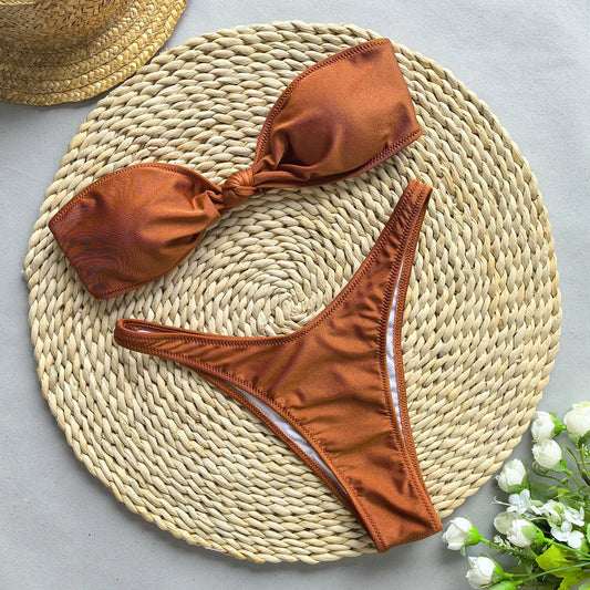 Women's Push-Up Bikini Set - Stylish Bikini Swimwear for Women
