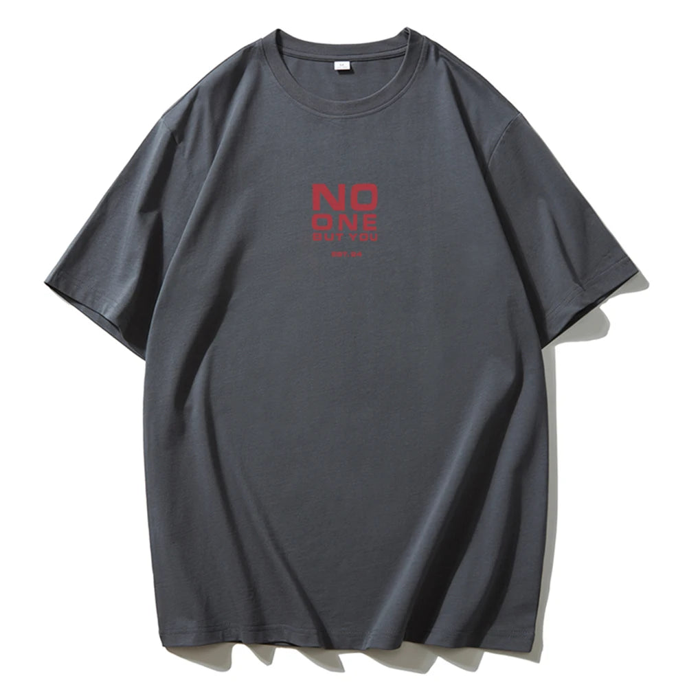 Women's Hirsionsan 'No One But You' Graphic T-Shirt - Soft Cotton Loose Fit