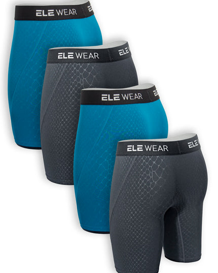 4-Pack Men’s Breathable Boxer Briefs