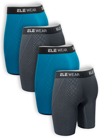 4-Pack Men’s Breathable Boxer Briefs