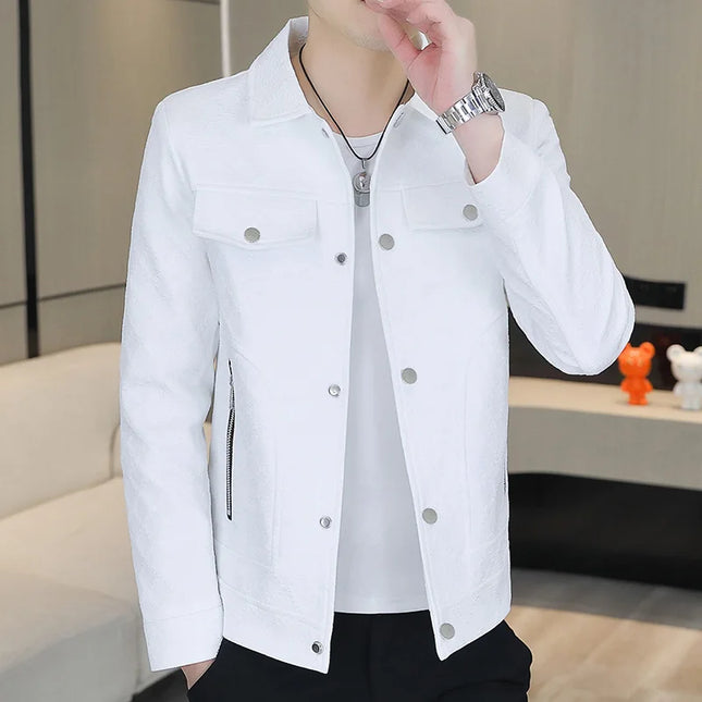Stylish Slim Fit Casual Men's Jacket