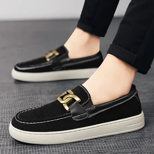 Breathable Faux Leather Women's Loafers