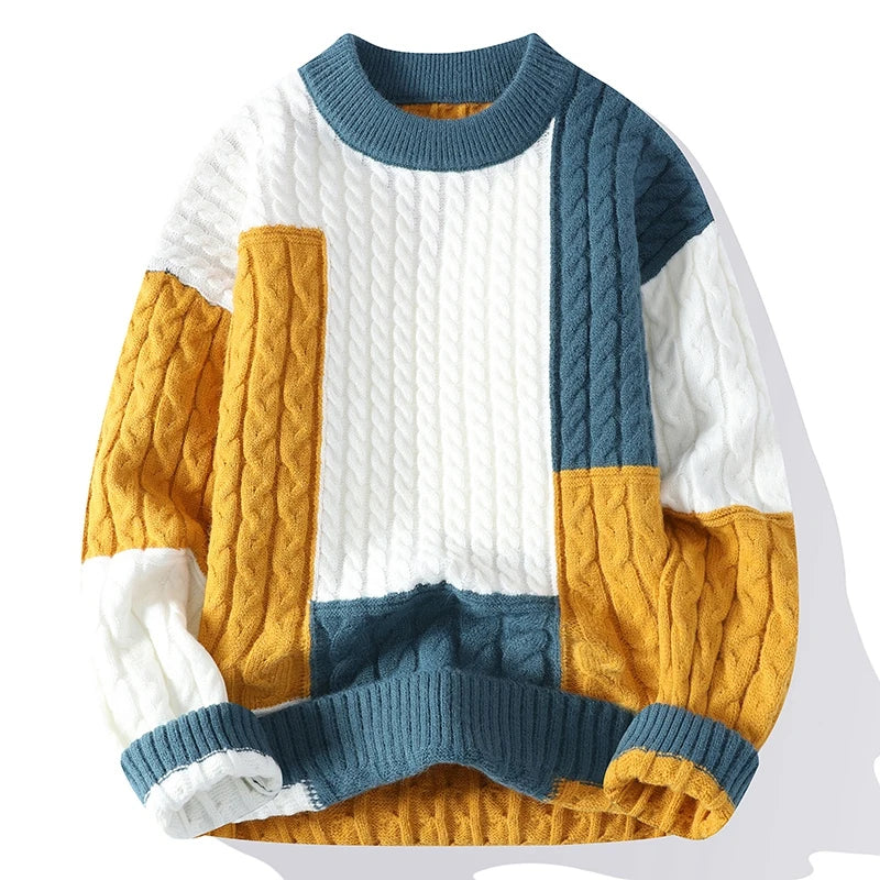 Men's Oversized Knit Pullover