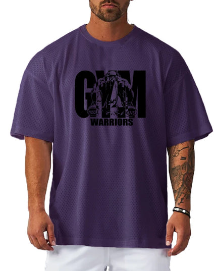 Men's Oversized Loose Fit Casual Sport T-Shirt – Quick Dry, Comfortable Activewear