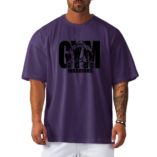 Men's Oversized Loose Fit Casual Sport T-Shirt – Quick Dry, Comfortable Activewear