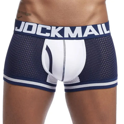 Men's Low Waist Cotton Briefs - Comfortable, Sweat-Absorbent