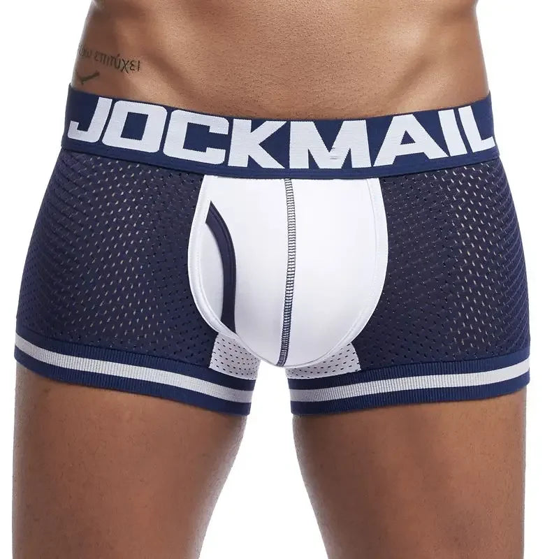 Men's Low Waist Cotton Briefs - Comfortable, Sweat-Absorbent