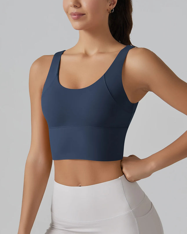 Women's Push-Up Sports Bra for Fitness, Running, and Gym Activities