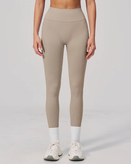High-Waist Seamless Leggings for Women with Hip-Lifting Design