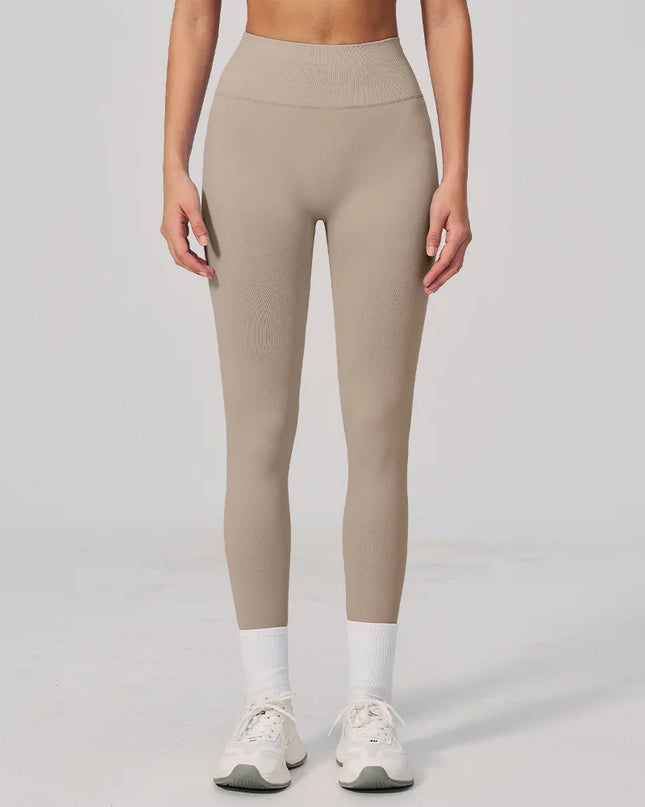 High-Waist Seamless Leggings for Women with Hip-Lifting Design