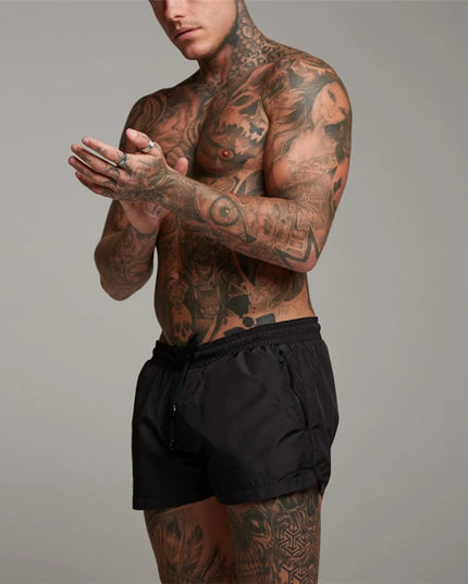 Men's Breathable Quick-Dry Thin Zip Pocket Shorts