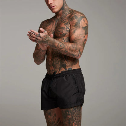 Men's Breathable Quick-Dry Thin Zip Pocket Shorts