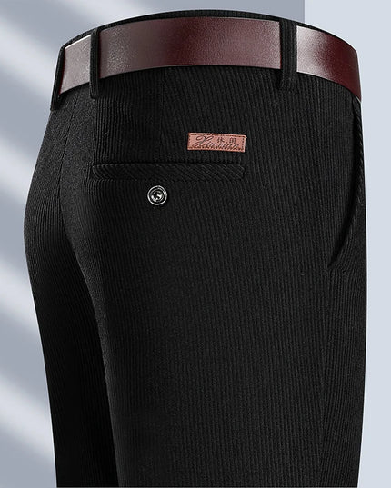 Men’s Classic Straight-Leg Corduroy Pants