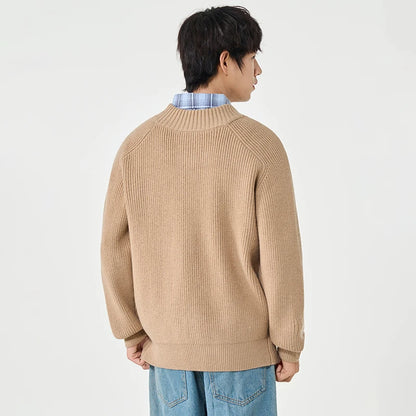 Men's Casual Breathable Zipper Jacket – Stylish Outerwear for Men