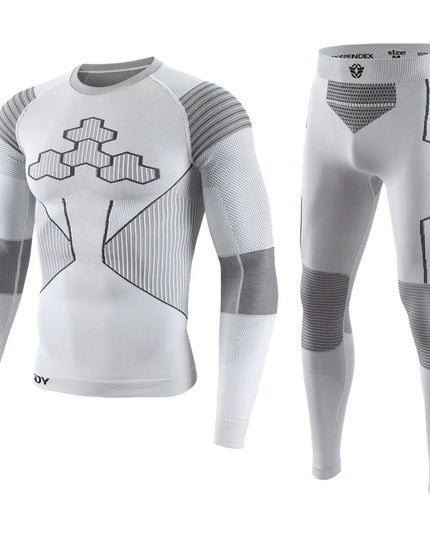 Men's Two-Piece Compression Sweater and Pants Set