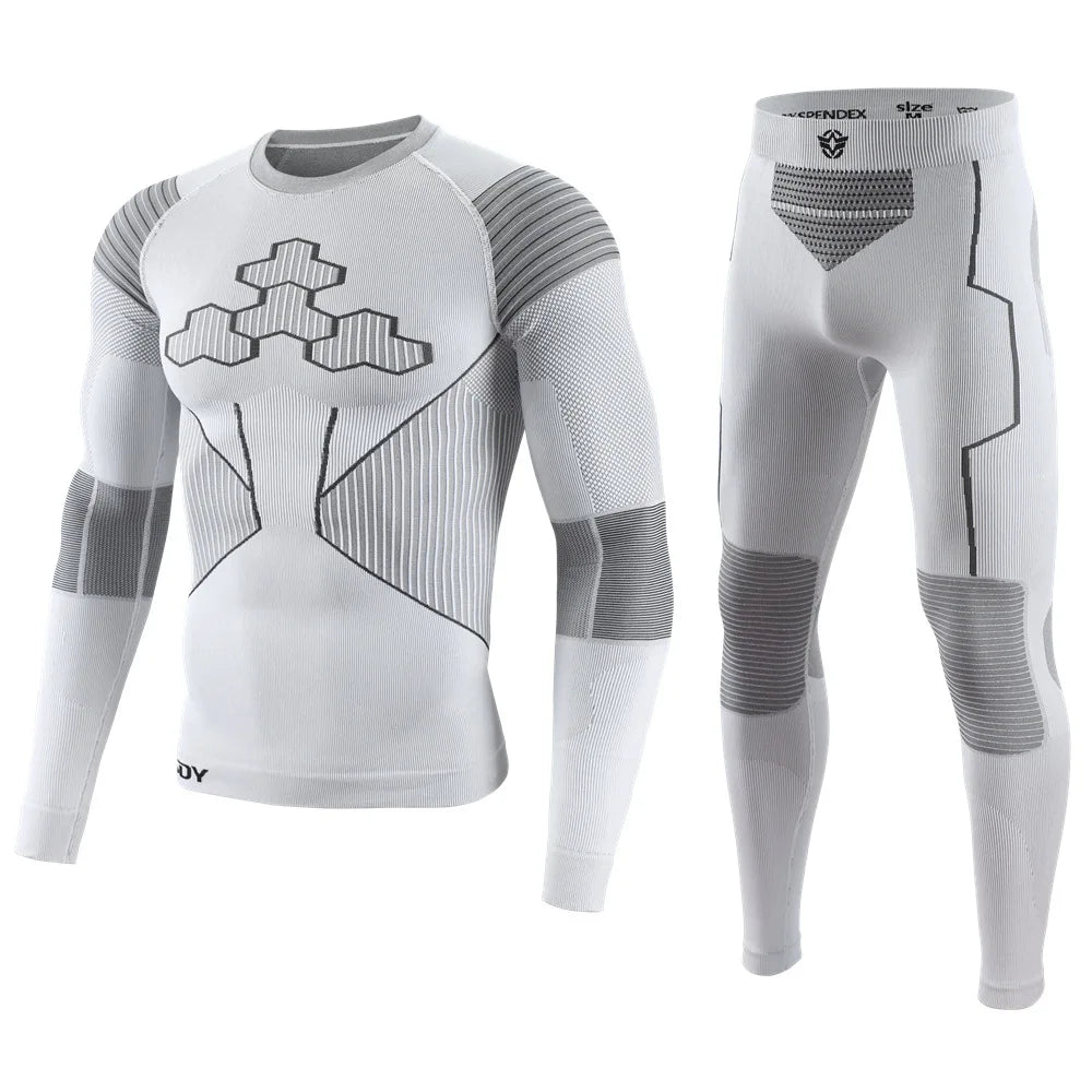 Men's Two-Piece Compression Sweater and Pants Set