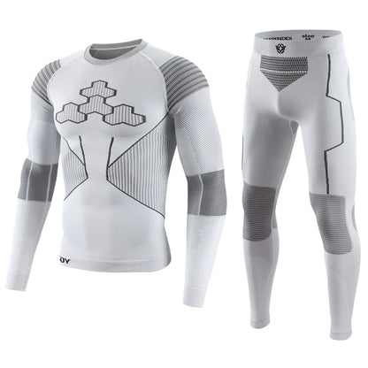 Men's Two-Piece Compression Sweater and Pants Set