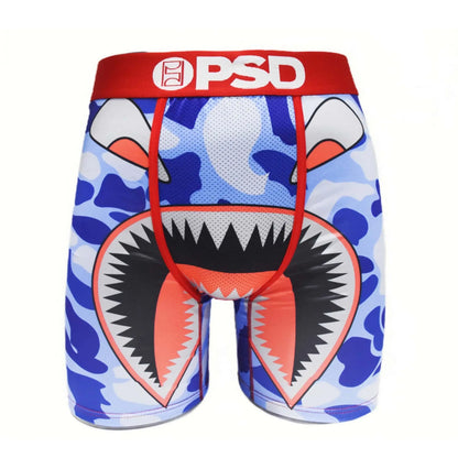 PSD 1 Piece Men's Breathable Boxer Briefs Underwear