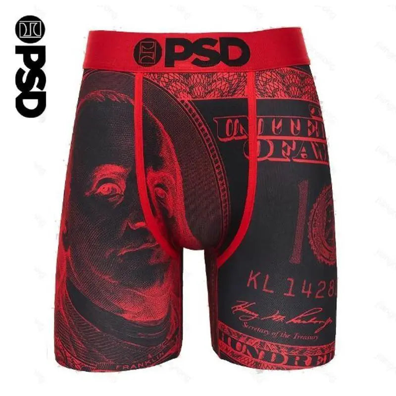 PSD Men's Breathable Boxer Briefs Underwear - Comfortable Pouch Underpants