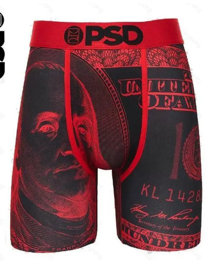 PSD Men's Breathable Boxer Briefs Underwear - Comfortable Pouch Underpants