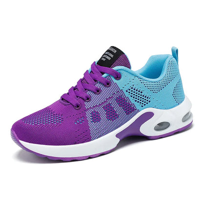 Women's Air Cushion Running Sneakers - Soft Bottom Active Wear