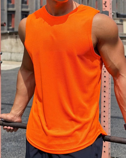 Men's Tank Top - Quick-Dry Slim Fit Vest