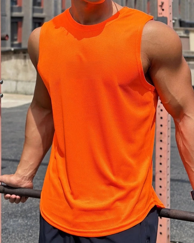 Men's Tank Top - Quick-Dry Slim Fit Vest