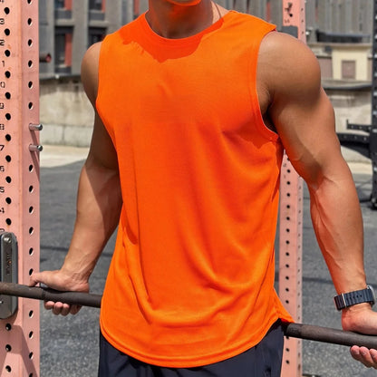 Men's Tank Top - Quick-Dry Slim Fit Vest