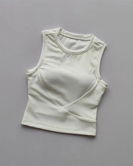 Women's High-Support Padded Push-Up Sports Vest