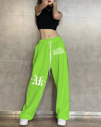 Women's Loose Fit Sweatpants with Drawstring & Elastic Waist