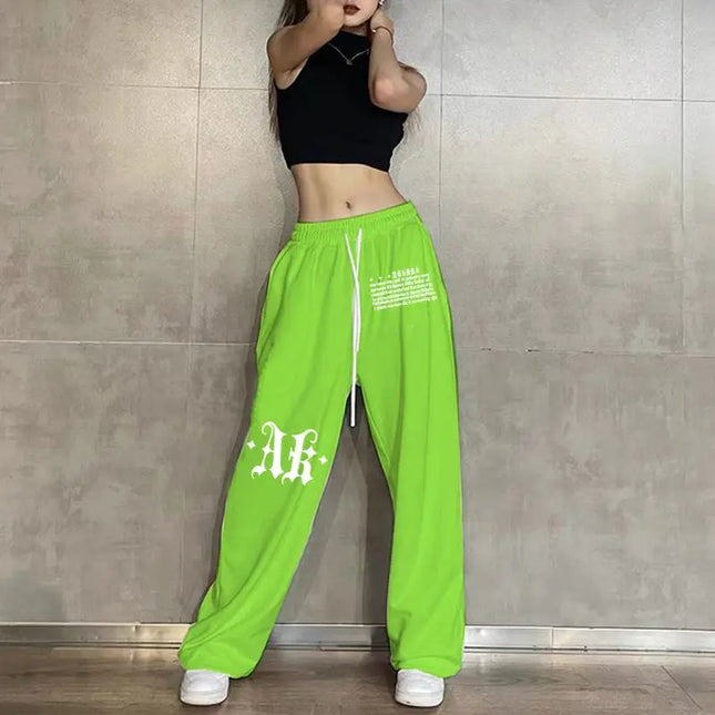 Women's Loose Fit Sweatpants with Drawstring & Elastic Waist