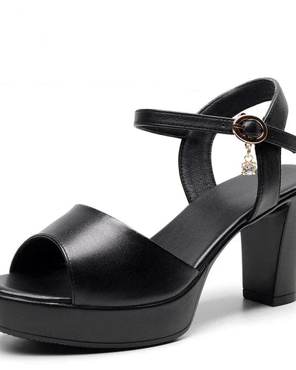Women’s High Heels with Back Buckle