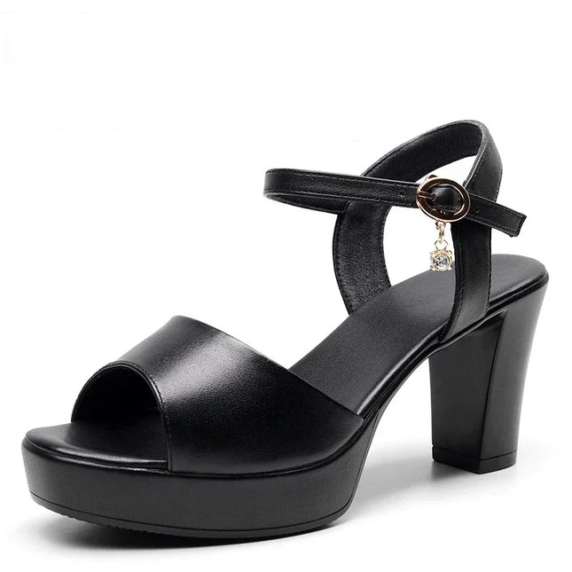 Women’s High Heels with Back Buckle