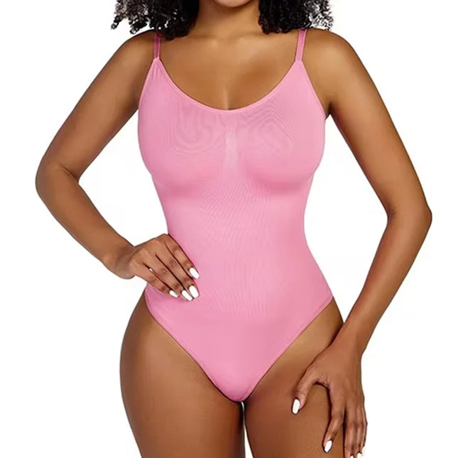 Women's Seamless Sling Body Shaping Backless Bodysuit