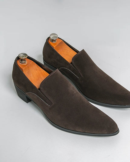Men's Thick-Soled Loafers with Anti-Slip Sole