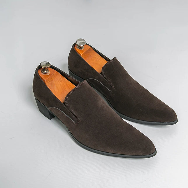 Men's Thick-Soled Loafers with Anti-Slip Sole