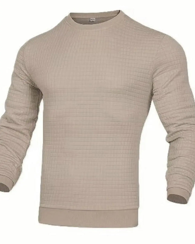 Men’s Casual-Fit Plaid Sweater