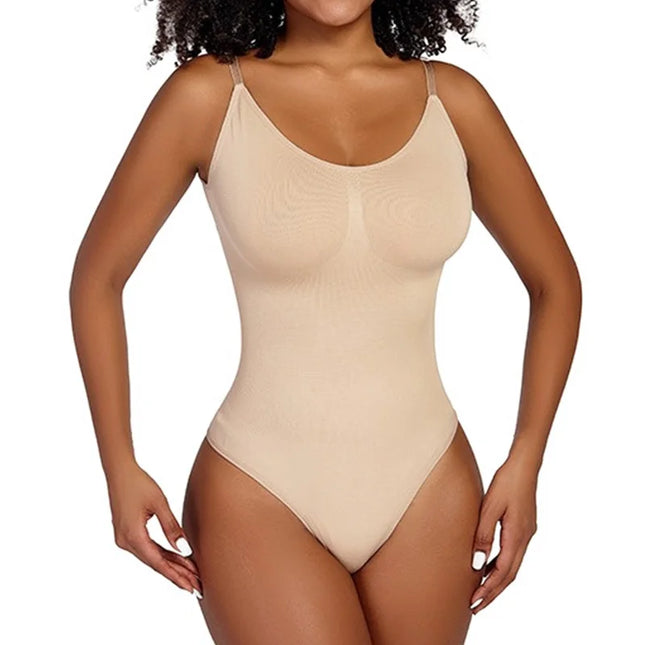 Women's Seamless Sling Body Shaping Backless Bodysuit