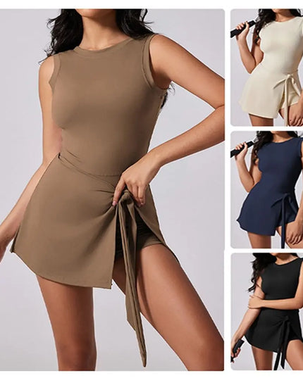 Women's U-Back High Elasticity Slim Fit Dress Skirt
