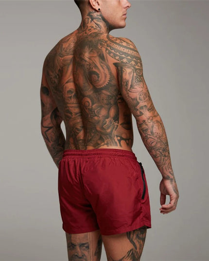 Men's Breathable Quick-Dry Thin Zip Pocket Shorts