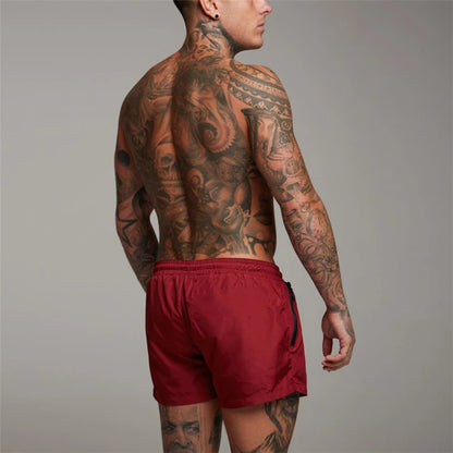 Men's Breathable Quick-Dry Thin Zip Pocket Shorts
