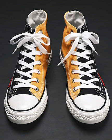 Unisex High Top Lace-Up Sneakers