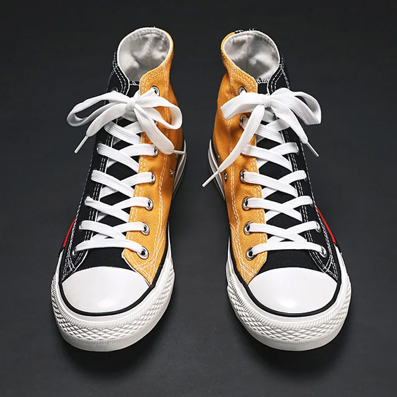 Unisex High Top Lace-Up Sneakers