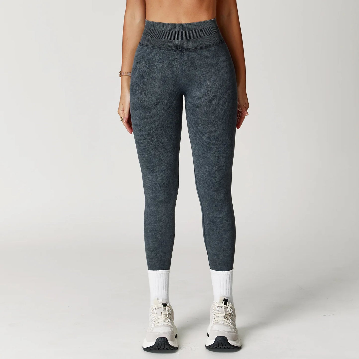 High Waist Women's Seamless Leggings - Performance Yoga and Workout Tights