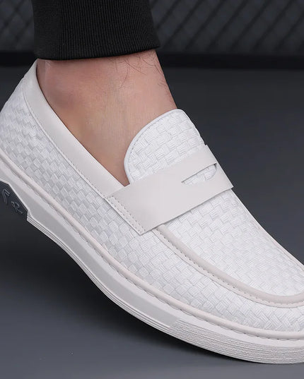 Men's Slip-On Loafers with Soft Sole and Anti-Slip Design
