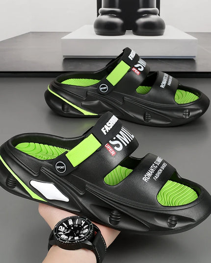 Unisex Outdoor Sandals: Comfortable Thick Sole Clogs - Various Colors