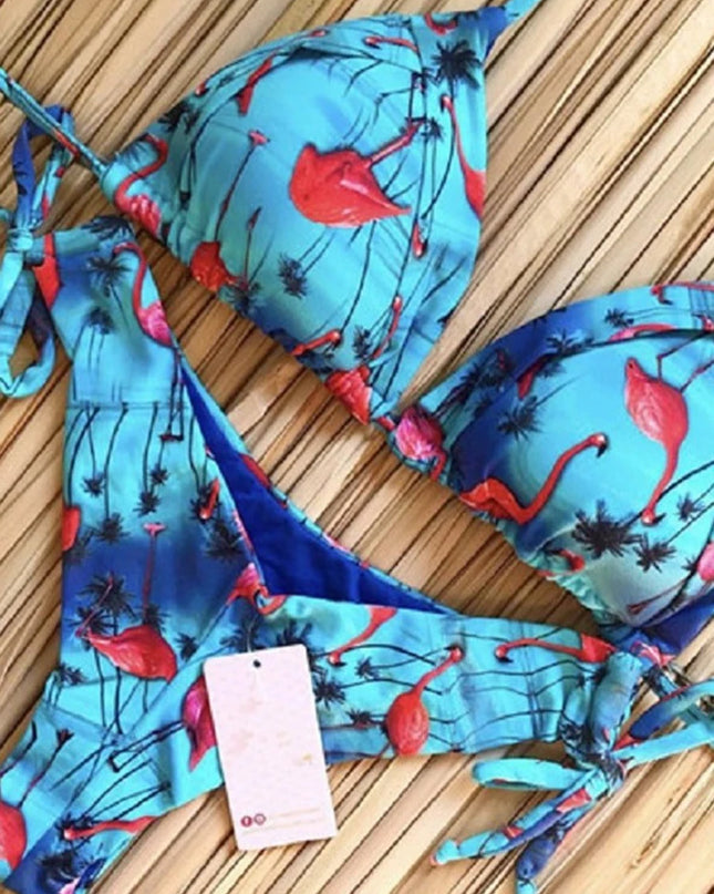 Women's Two-Piece Bikini Set - Various Colors And Designs