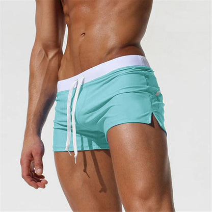 ALSOTO Men's Swim Drawstring Shorts